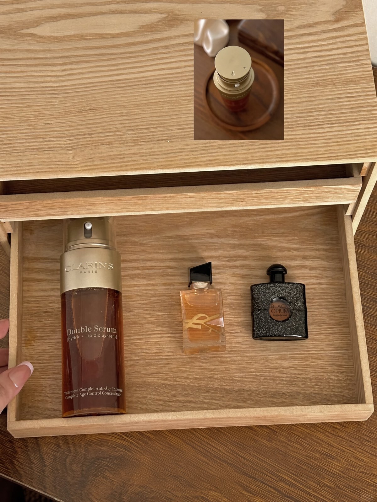 The bottle I finish